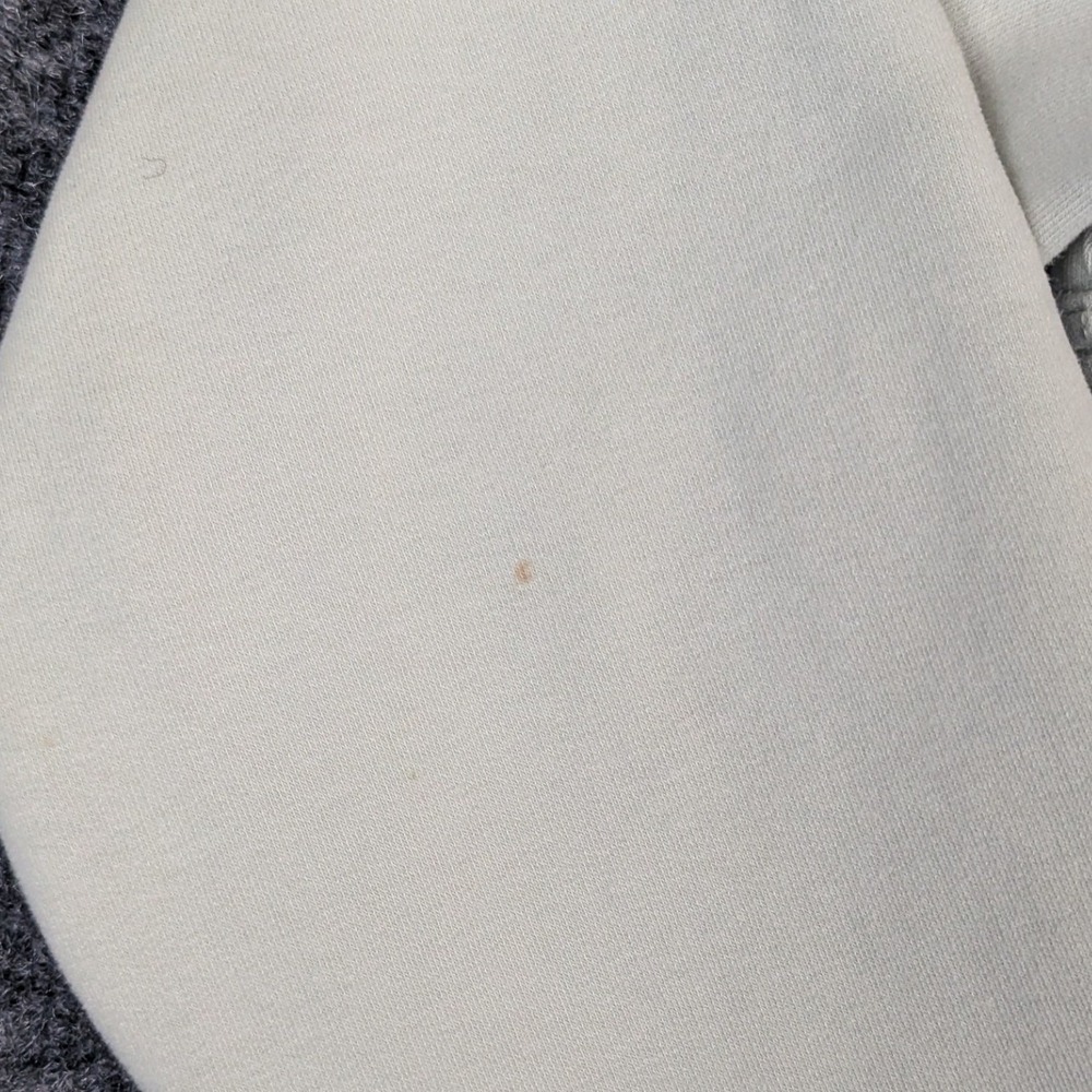 Lululemon Scuba Pullover Hoodie Light Bone Off White Size 4 Logo Athletic - Picture 8 of 14